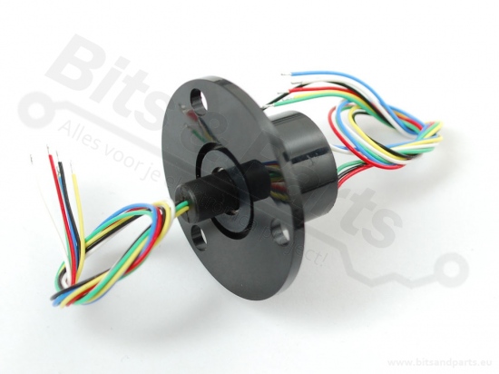 Sleepring / Slip ring 6 draads/ 22mm 240V/2A SRC022A-6 - Adafruit 736